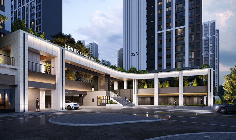 운정 아이파크 포레스트 단지설계 조감도