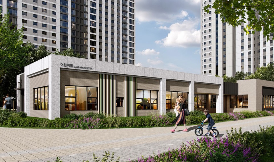 운정 아이파크 포레스트 단지설계 조감도