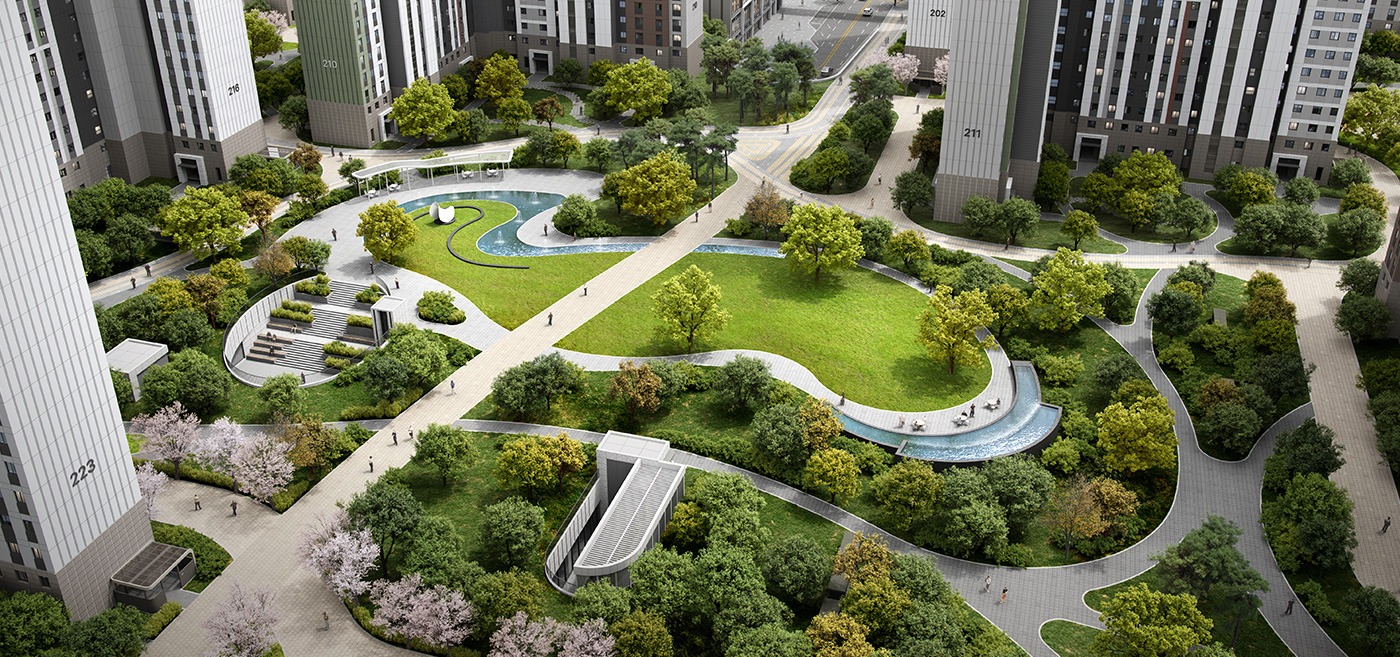 운정 아이파크 포레스트 조경설계