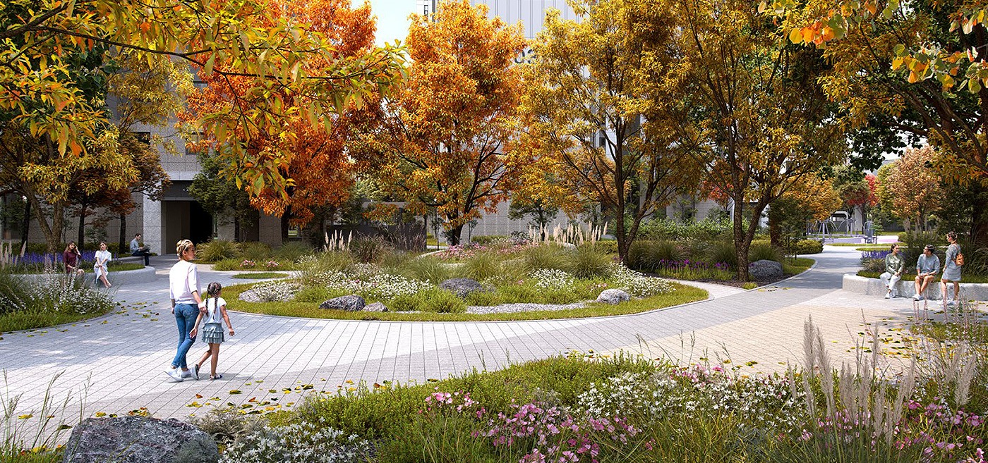 운정 아이파크 포레스트 조경설계