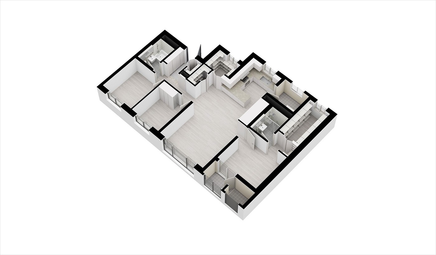 운정 아이파크 포레스트 84타입 A형 평면도