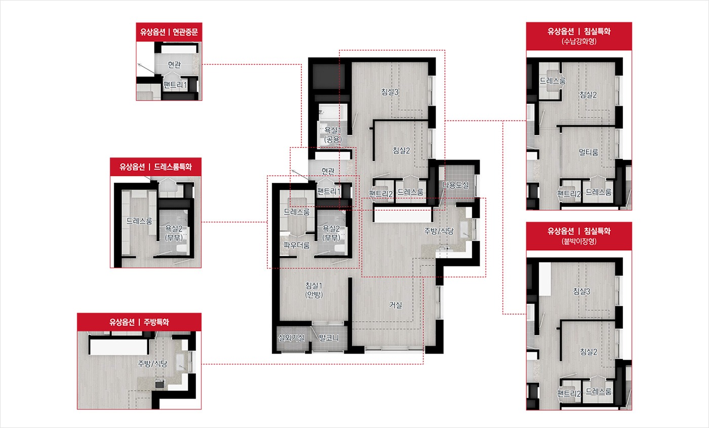 운정 아이파크 포레스트 84타입 B형 내부
