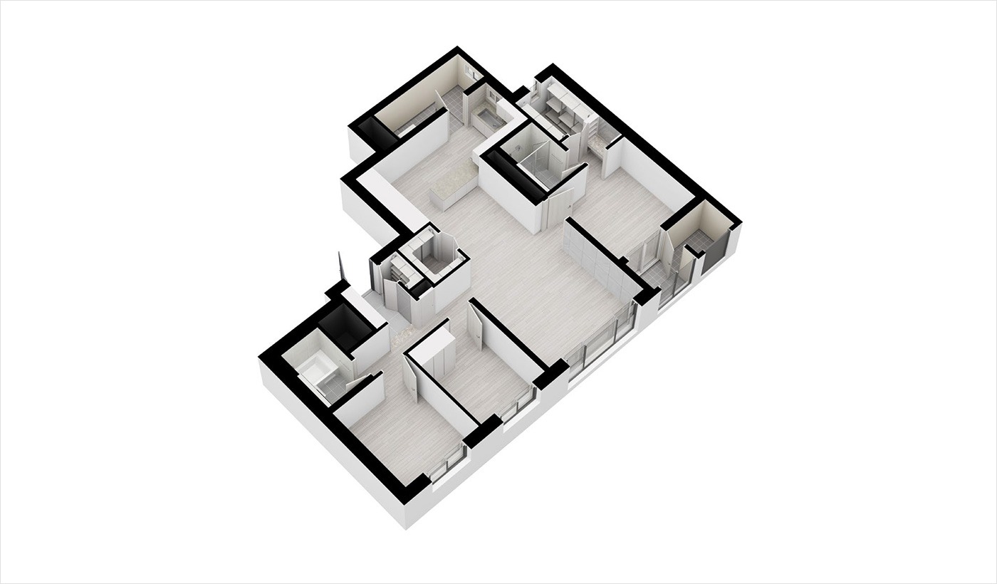 운정 아이파크 포레스트 84타입 C형 평면도