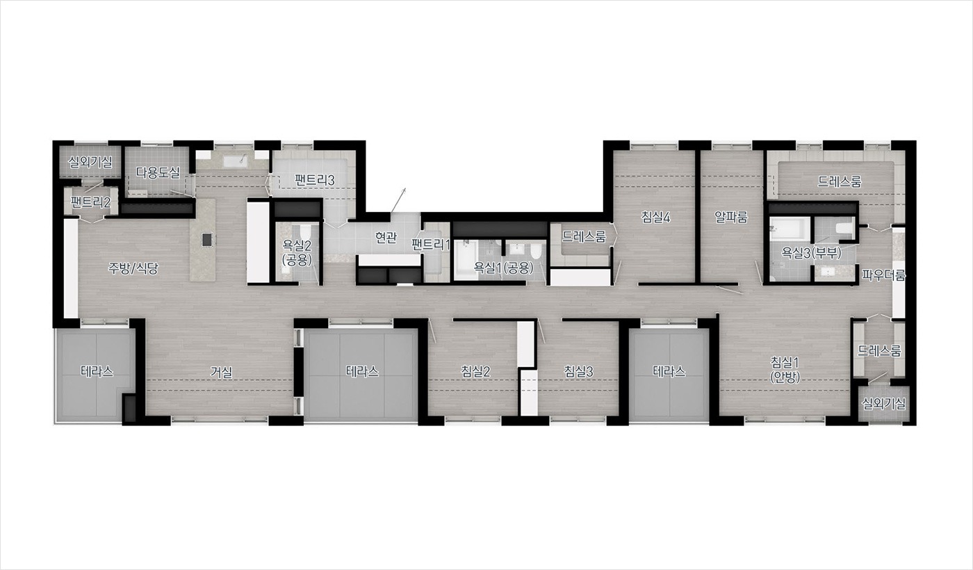 운정 아이파크 포레스트 152P 테라스
